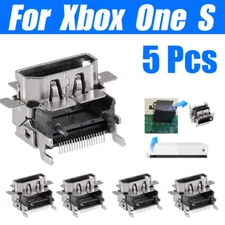 5Pcs HDMI Port Socket Connector Socket Replacement For Microsoft XBOX ONE S