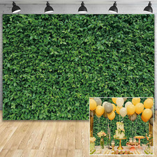 7x5ft Polyester Spring Greenery Leaves Grass Nature Photography Backdrop 7'x5'