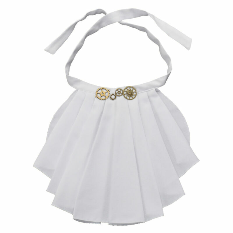 Steampunk Ruffle Collar Victorian Jabot Neck Gear Deco for Costume | eBay