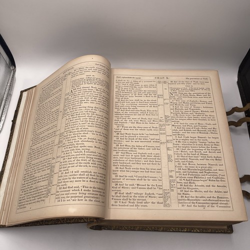 The Holy Bible Old And New Testaments / 1865 Harding Extra Superfine Edition - Picture 7 of 16