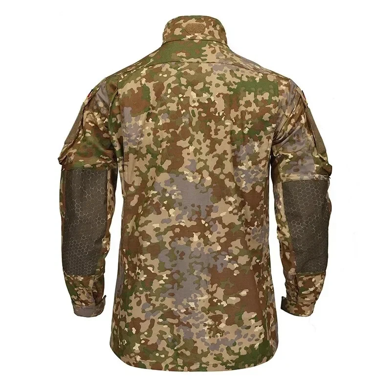 Tactical KSK All-Terrain German Flecktarn Camo Jacket&Pants IR Protection Fabric - Image 3 of 4