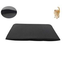 Double Layer Foldable Litter Mat Large Waterproof Non-slip Cat Supplies New