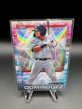 2021 Bowmans Best Baseball Jasson Dominguez  REFRACTOR card # 41. Ny Yankees #1!