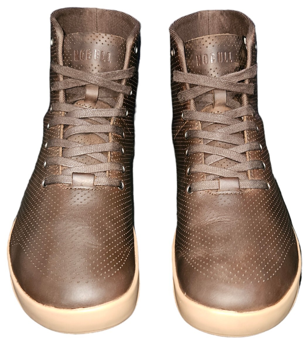NOBULL High Top Trainer CrossFit Lifting Shoes Leather Perforated Men 7 Wmn 8.5 NOBULL | Shoes | Nobull High Top Trainer Crossfit Lifting  main image 2