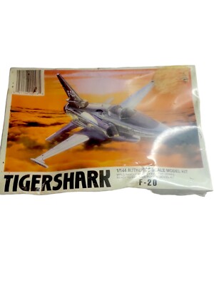 1/144 Scale Lee Models, F-20 Tiger Shark Jet Model Kit  BN Sealed Box Damaged