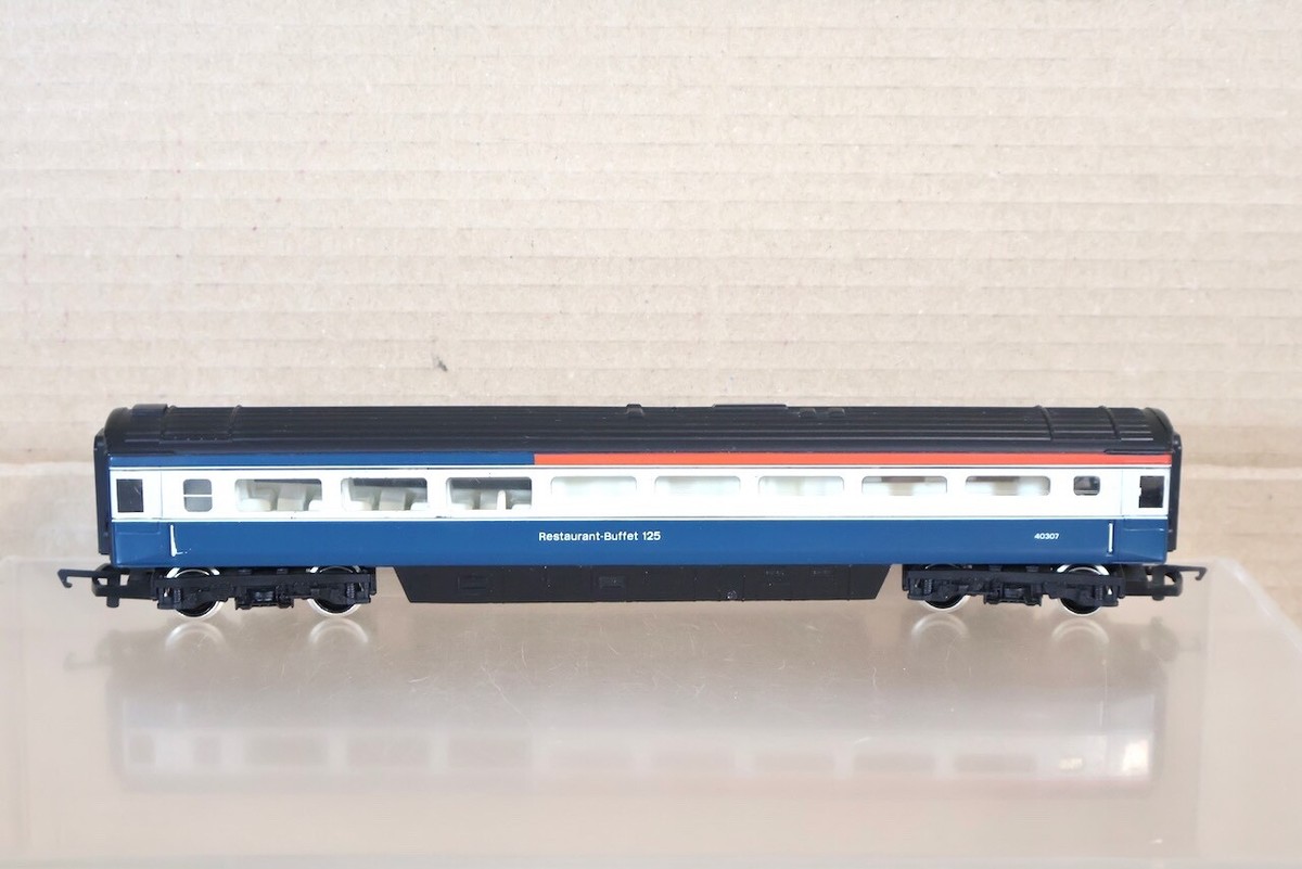 Hornby R427 BR Intercity 125 Blue Grey Mk3 Buffet Car Coach 40307