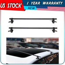 2 X 54 Universal Top Roof Rack Cross Bar Luggage For 4 Door Car Suv Truck Jeep