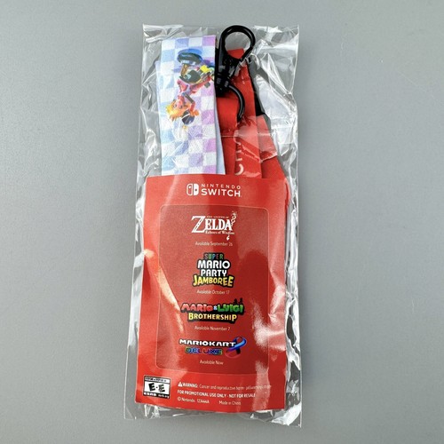 Zelda Echoes Of Wisdom Mario Party Jamboree Luigi Brothership Promo Lanyard 2024
