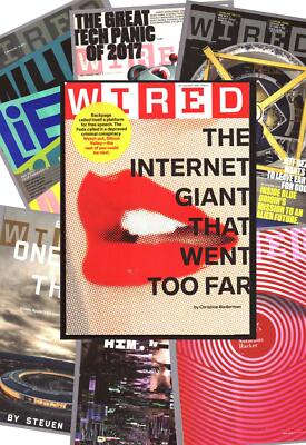 Wired Magazine 2013-2024 Back Issues Science|Technology|Pop Culture|Politics