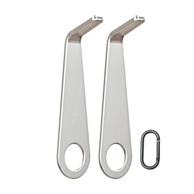 2pcs Sturdy Stainless Steel Doorbells Key Set for Doorbells Mount