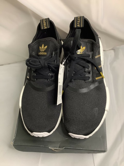 adidas NMD R1 Black Gold Metallic 