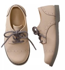 Gymboree Shoes Dressed Up Easter Tan Dressy Shoes Boys Church NWT Size 7