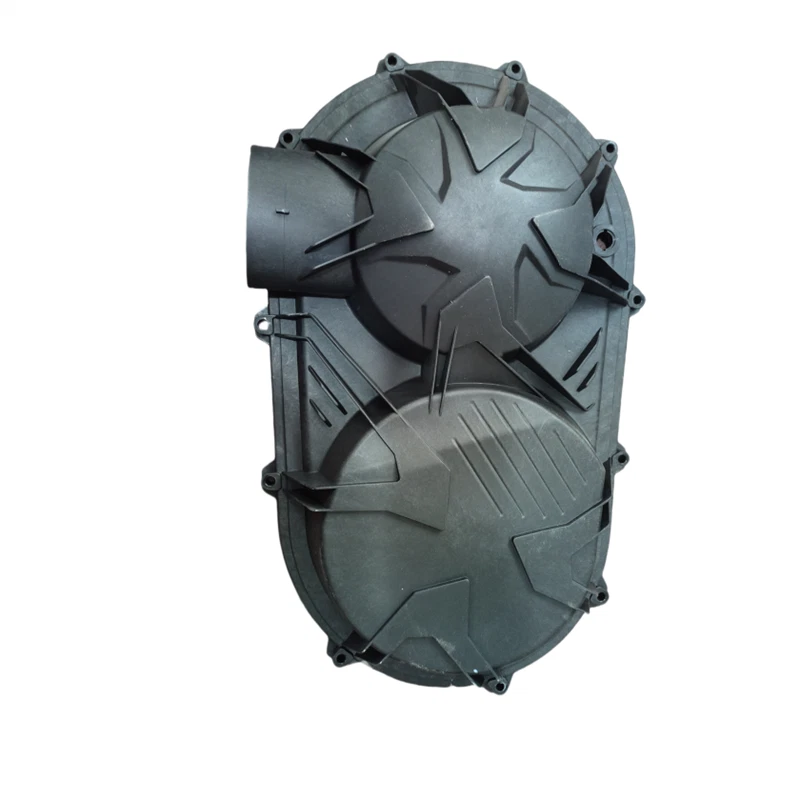 Cubierta de placa de aluminio de embrague de cinturón exterior + interior para Can Am Maverick X3 2017-2022 Foto 4 de 4