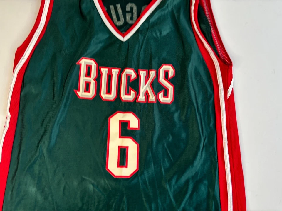 Andrew Bogut Milwaukee Bucks Men Large Jersey Green Promo SGA - Image 2 of 4