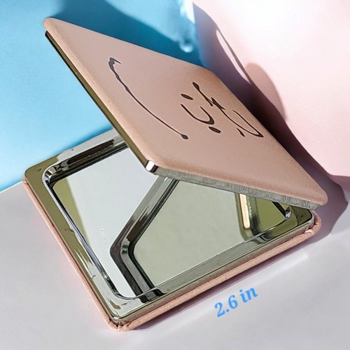 Kawaii Cartoon Charlie Brown Portable Double-Sided Pocket Mirror - 第 2/2 張圖片
