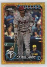 2024 Topps Chrome Logofractor Edition Gold Refractor 10/50 Nick Castellanos 1i3j