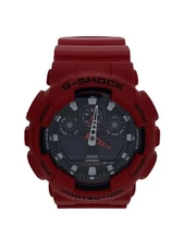 CASIO GA-300 G-SHOCK Analog Digital Quartz Watch Red Excellent JAPAN