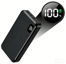 20000mAh Power Bank 22.5W Fast USB Charging Pack Battery LED Fast Charger New