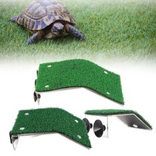 Small Turtle Basking Platform Simulation Grass Turtle Ladder Resting Terrace