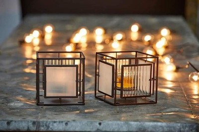 Partylite Modern Impressions Votive Holder P93270 New in Box
