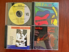 Lot of 4 Carol Kaye CDs Bass Performances Joe Pass Ray Pizzi Ray Brown Tom Scott