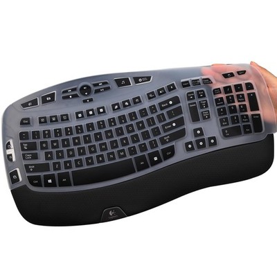 Keyboard Cover for Logitech K350 MK570 MK550 Wireless Wave Keyboard, Logitech MK
