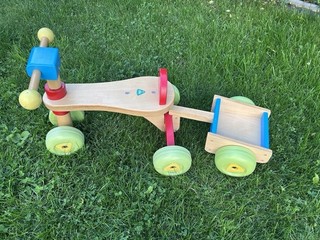 Holzspielzeug Rutscher Holzrutscher Rutschfahrzeug Kinderfahrzeug & Anhänger