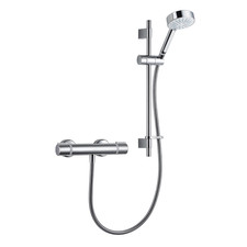 Mira Atom EV Chrome effect Wall-mounted Mixer Shower & 1.25m hose length