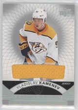 2017-18 Upper Deck Premier Premier Rookie Jerseys Vladislav Kamenev #74 7l6