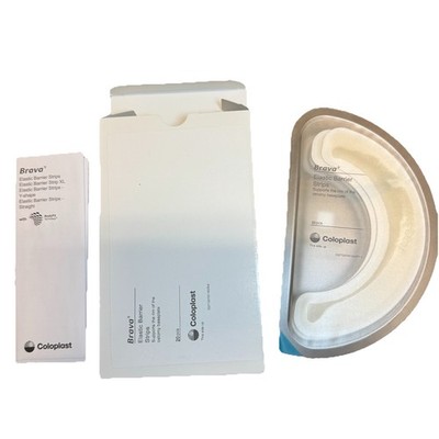 Brava Elastic Barrier Strips, 20-Pack, New Half Moon Shape UNOPENED expires 2028