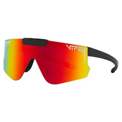 Pit Fahrrad Sonnenbrille Viper The Flip-Offs HDPV Exec Polarisiert Regenbogen