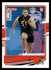 2020 Donruss #269 Jedrick Wills Rookie  Cleveland Browns