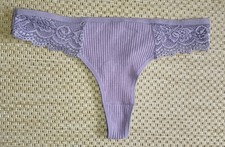 Damen String Tanga Spitze Größe L