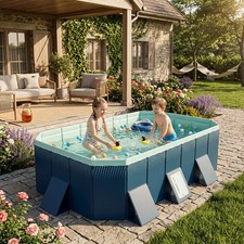 2.6-3M Schwimmbad Pool Schwimmbecken Swimming Gartenpool Aufstellpool …