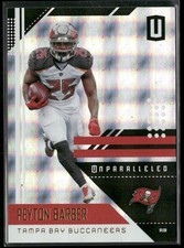 2018 Panini Unparalleled #185 Peyton Barber Superplaid #/150