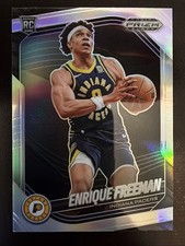 2024-25 Panini Prizm Black #245 Enrique Freeman Silver