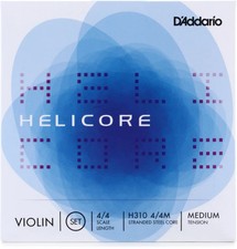 DAddario H310 4/4M Helicore Violin String Set...