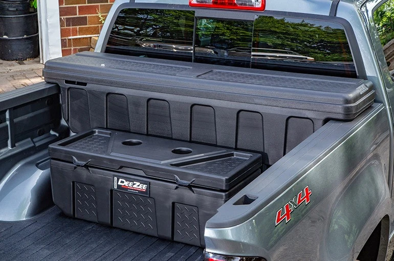 Caja de herramientas DeeZee DZ6537P cofre utilitario especializado plástico ajuste universal 39x27x17 Foto 4 de 4