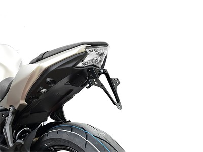 ZIEGER Basic Kennzeichenhalter kompatibel mit Kawasaki Z650|Ninja 650
