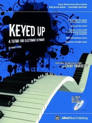 Keyed UP Blue Book (teacher edition) | A tutor for electronic keyboard | Litten
