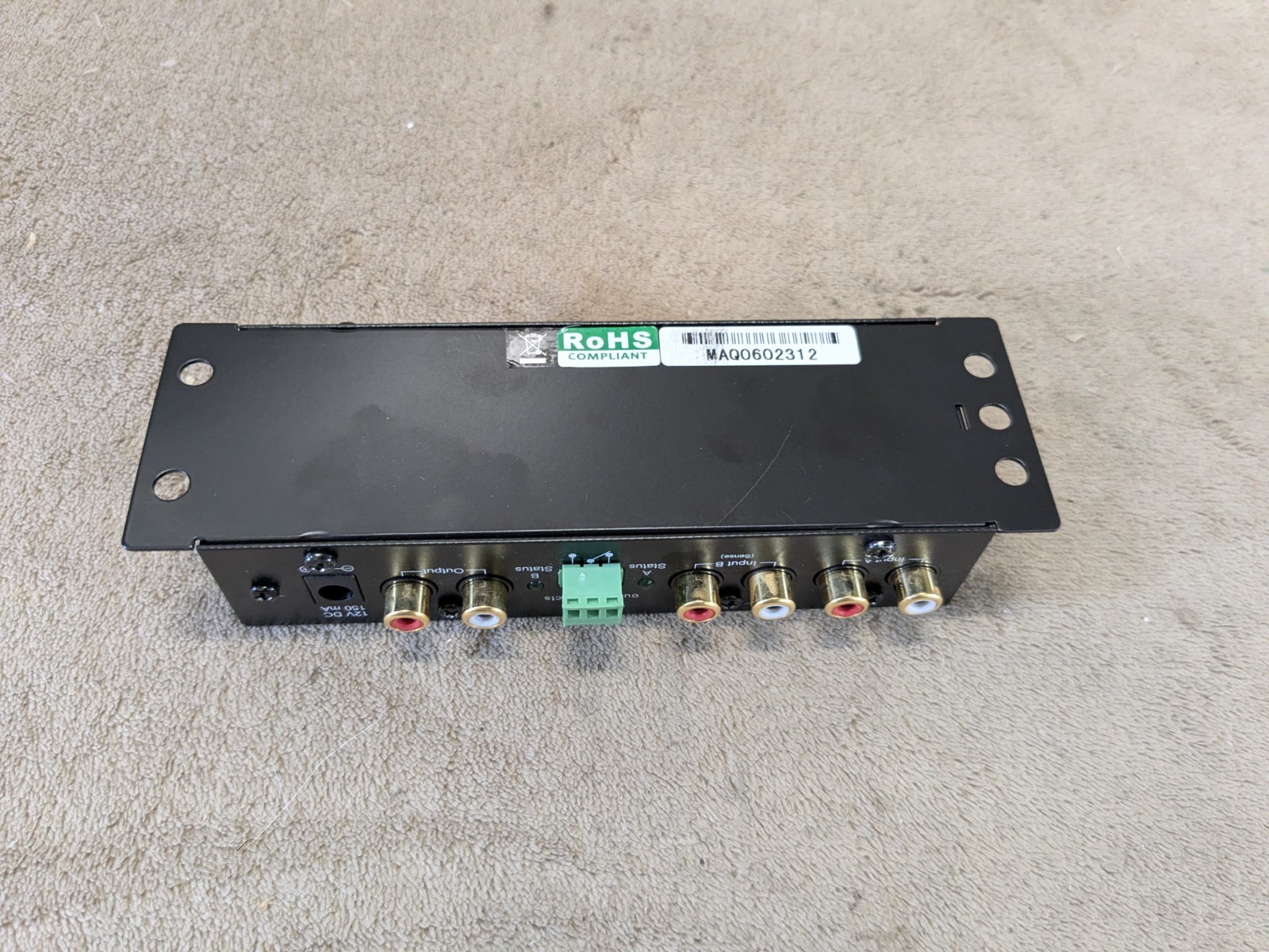 MCM Custom Audio 50-8396 Line Level Audio Auto A/B Switch