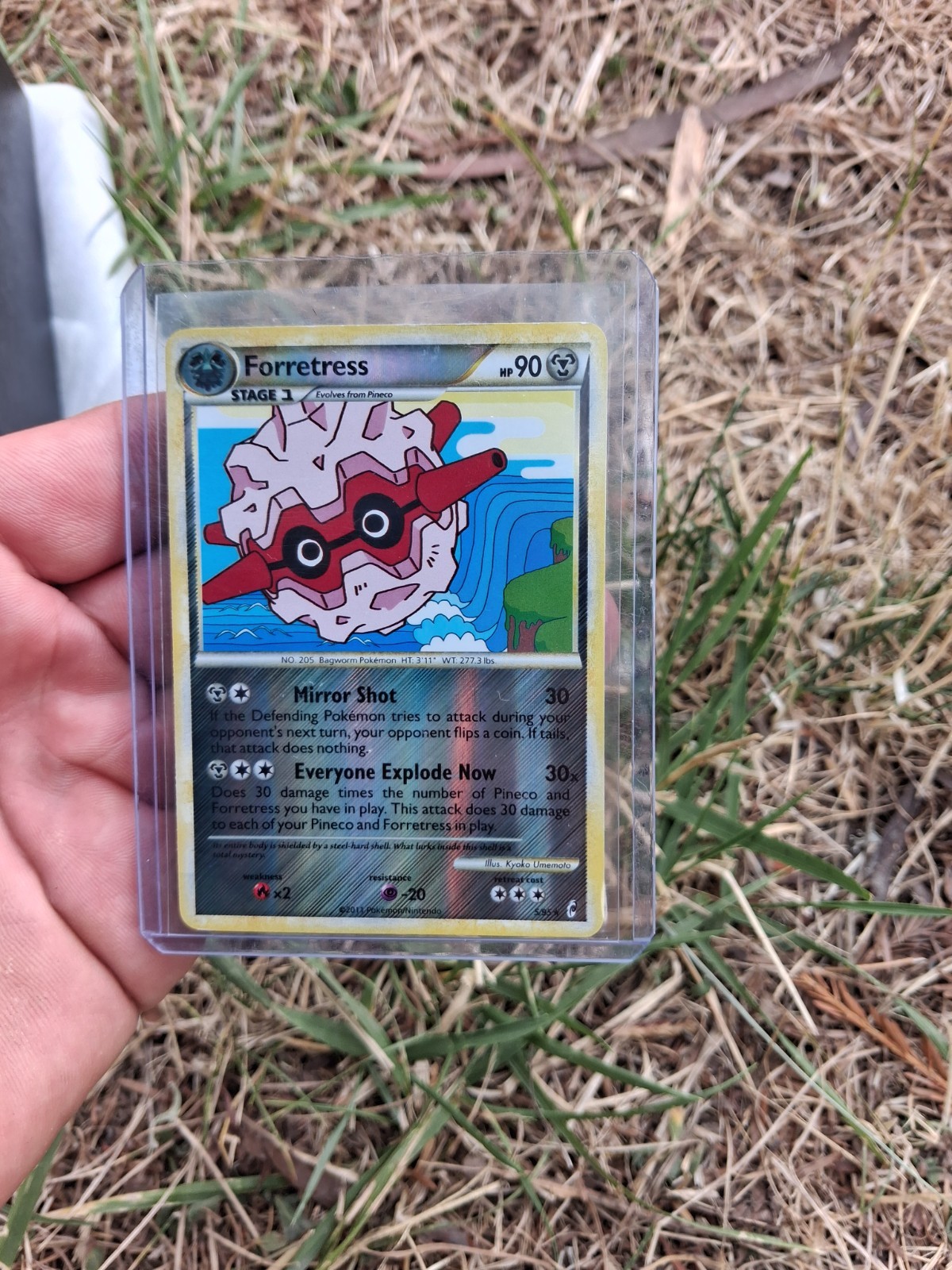 Forretress 5/95 Reverse Holo Call of Legends Pokemon LP+