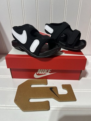 Nike Sunray Adjust 6 (TD) Black/white  Foam  Size 4c New in Box