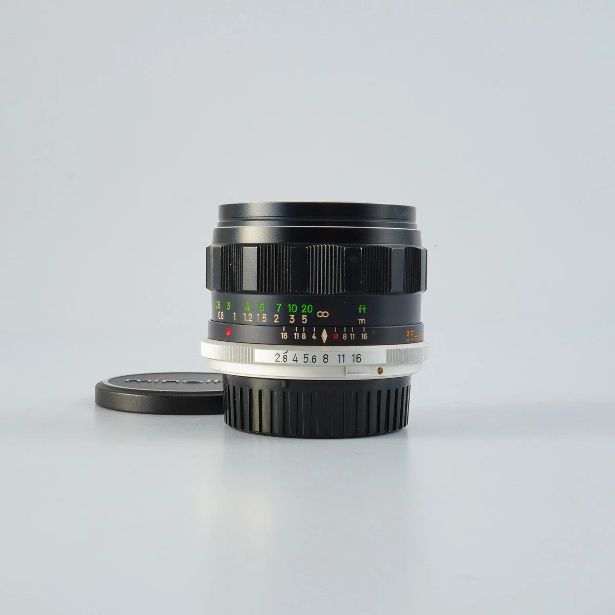 整備テスト ミノルタ MC W.ROKKOR-HG 35mm F2.8 224 Minolta MC W