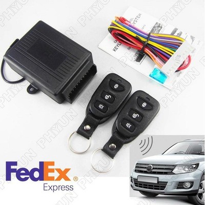 Universal 12V Car Keyless Entry Remote Control Door Lock Security Alarm System