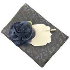 NEW Men s pocket square and lapel pin.