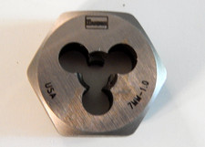 Hanson 7mm-1.0 Hex Die Made in USA