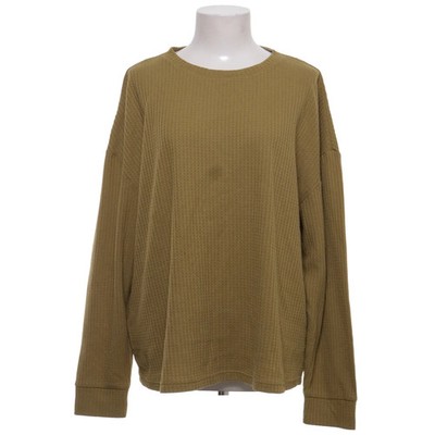 Studio Studio, Langarmshirt, Größe: 42/44, Grün, Musterstrick, Damen #nT2