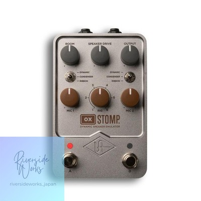 Universal Audio UAFX OX Stomp Dynamic Speaker Emulator Amp Simulator