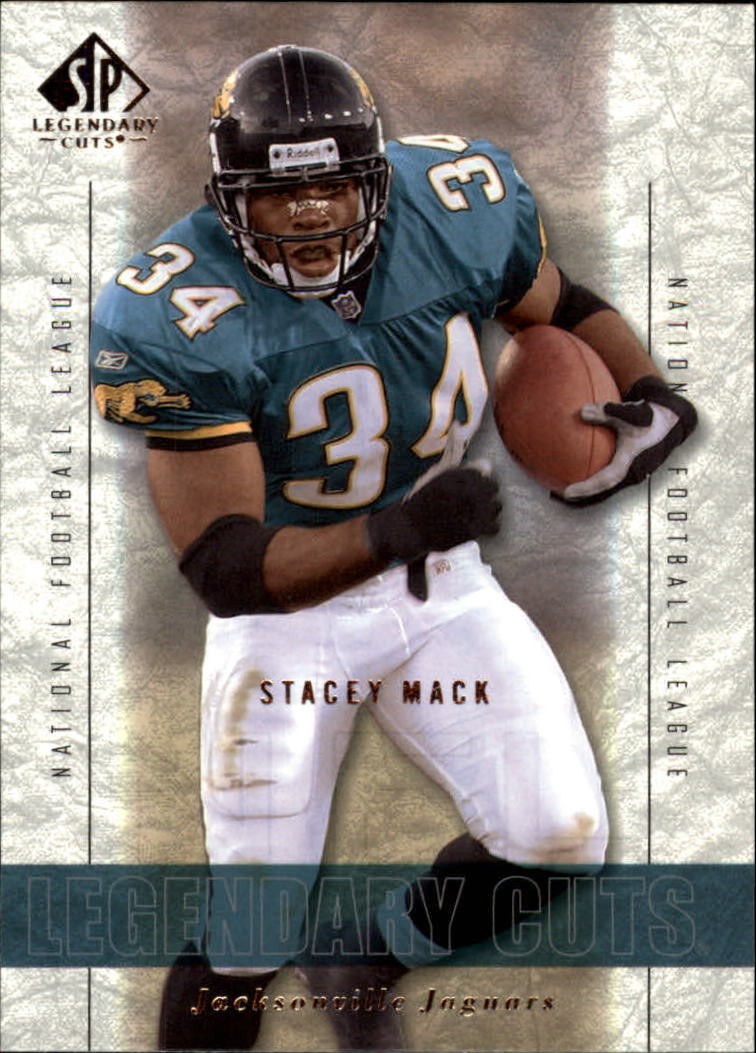 2002 SP Legendary Cuts #28 Stacey Mack - FB